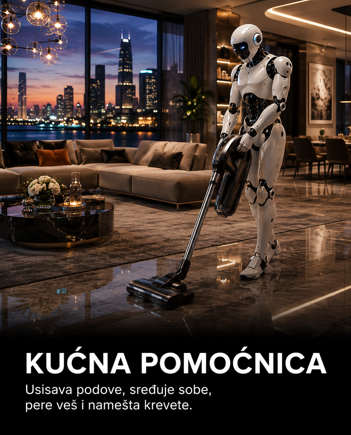  mogla bi da ima čitavo robotsko osoblje
