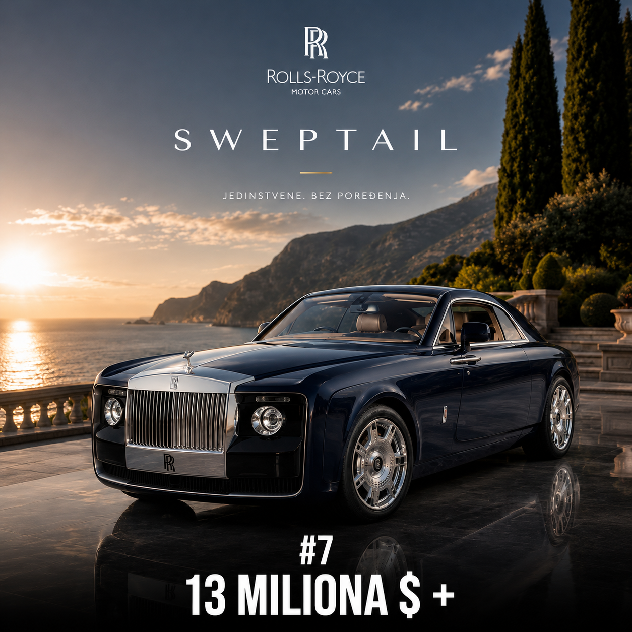 Rolls-Royce Sweptail — više od 13 miliona dolara