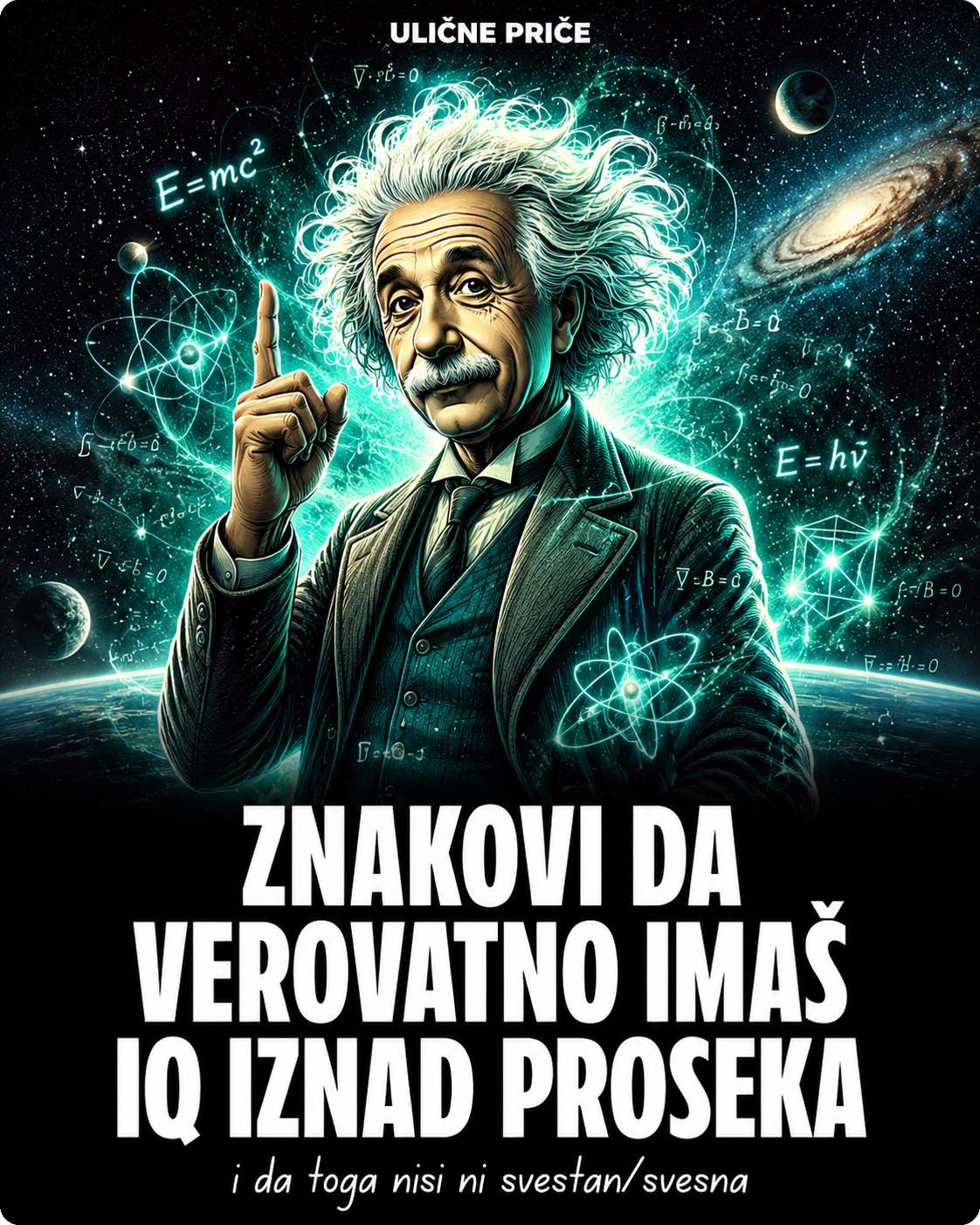 Znakovi da verovatno imaš IQ iznad proseka — i zašto se najpametniji ljudi često ne osećaju pametno