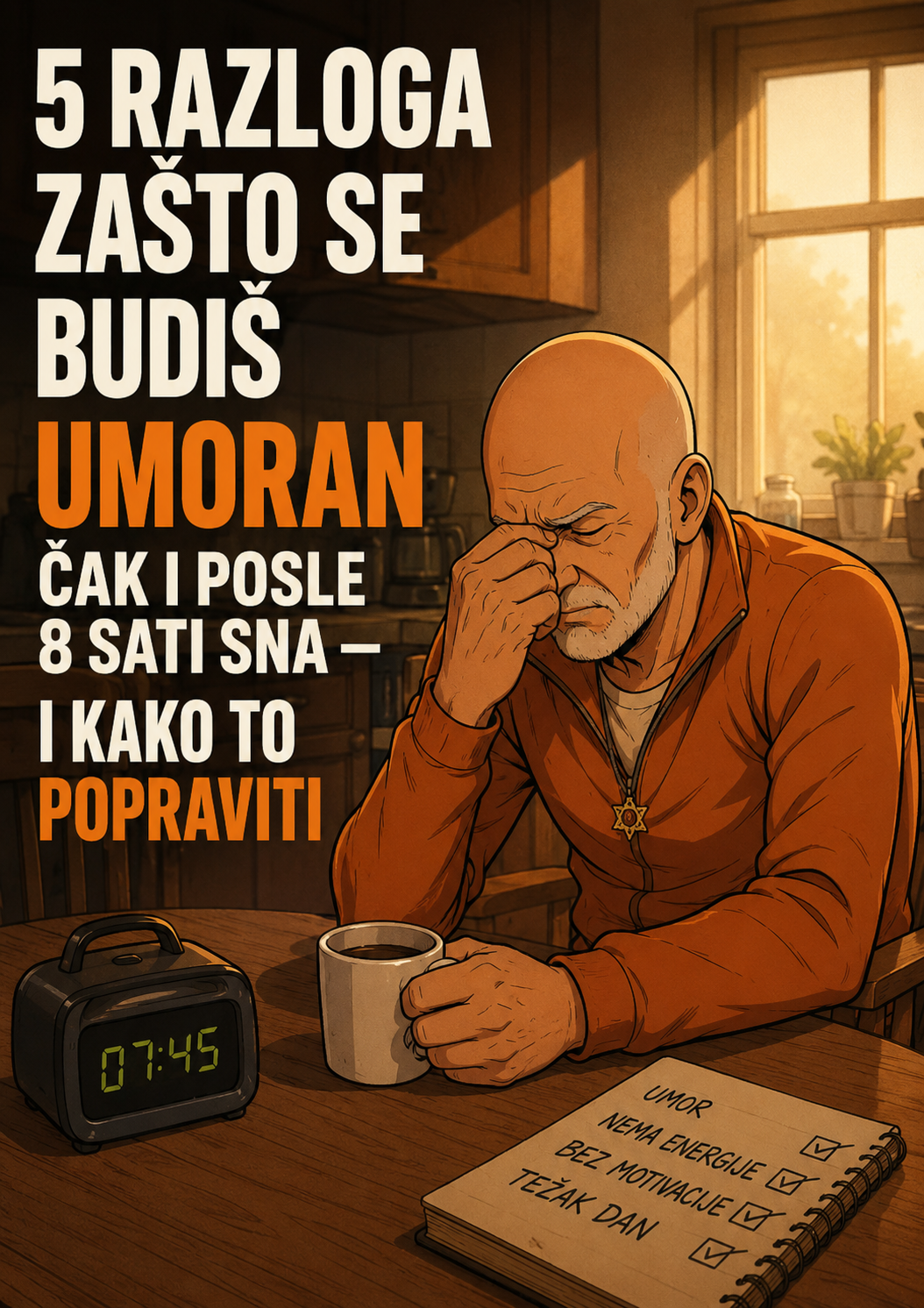 5 razloga zašto se budiš umoran čak i posle 8 sati sna — i kako to popraviti